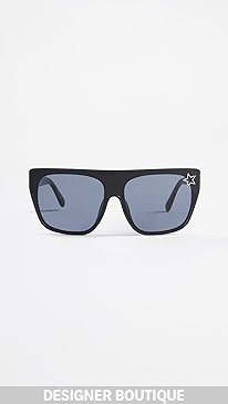 Stella McCartney - Rectangular Sunglasses with a Masked Lens