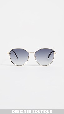 Stella McCartney - Metal Round Sunglasses