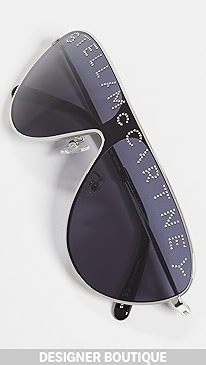 Stella McCartney - Stlla Logo Shield Sunglasses