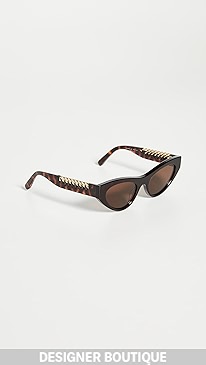 Stella McCartney - Falabella Cat Eye Acetate Sunglasses