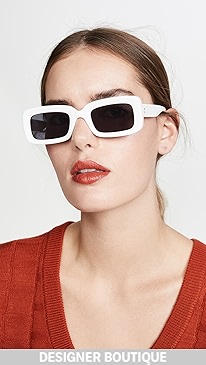 Stella McCartney - 90's Rectangular Frame Sunglasses