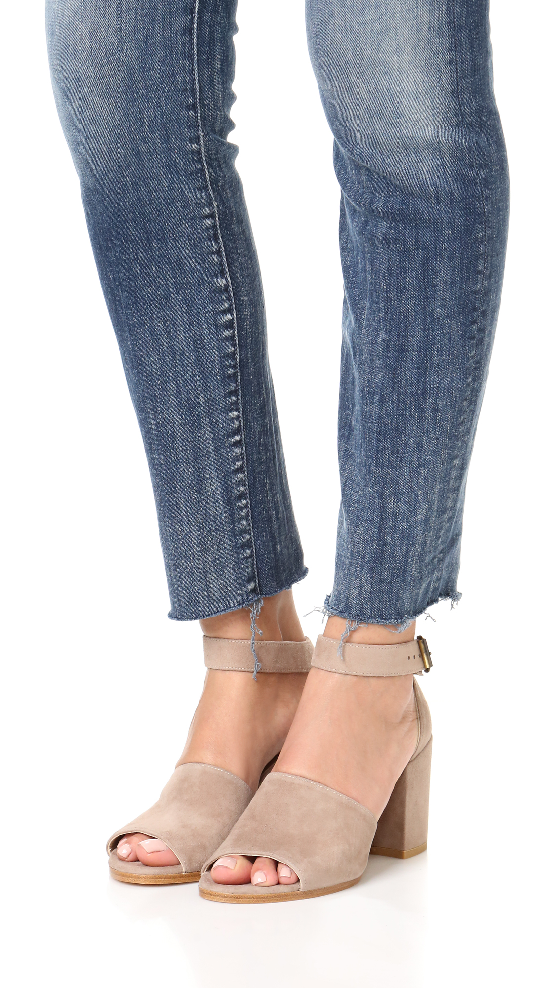 stuart weitzman suede sandals