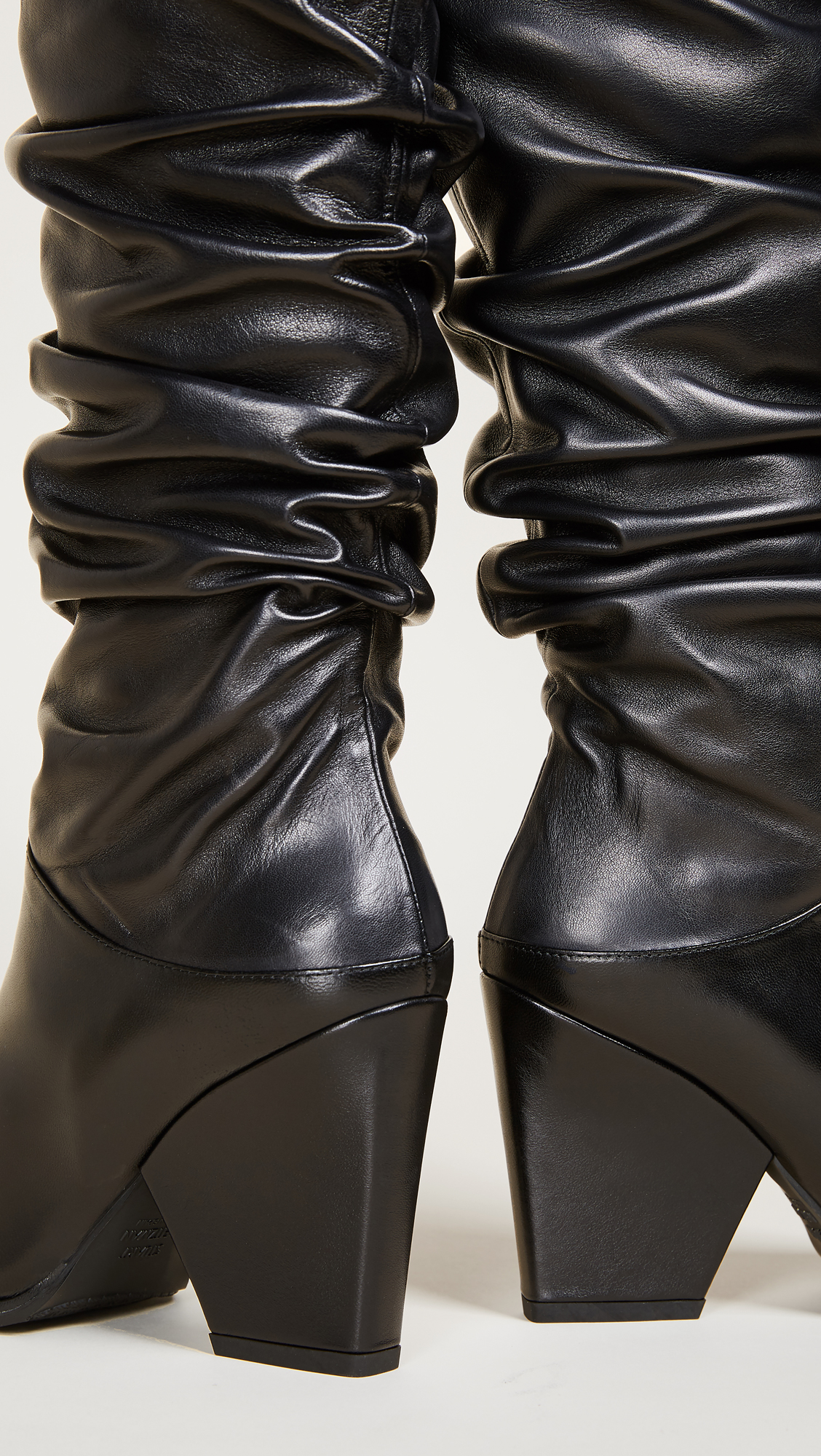 stuart weitzman scrunchy boot