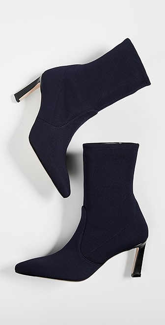 stuart weitzman rapture 75mm knit sock bootie
