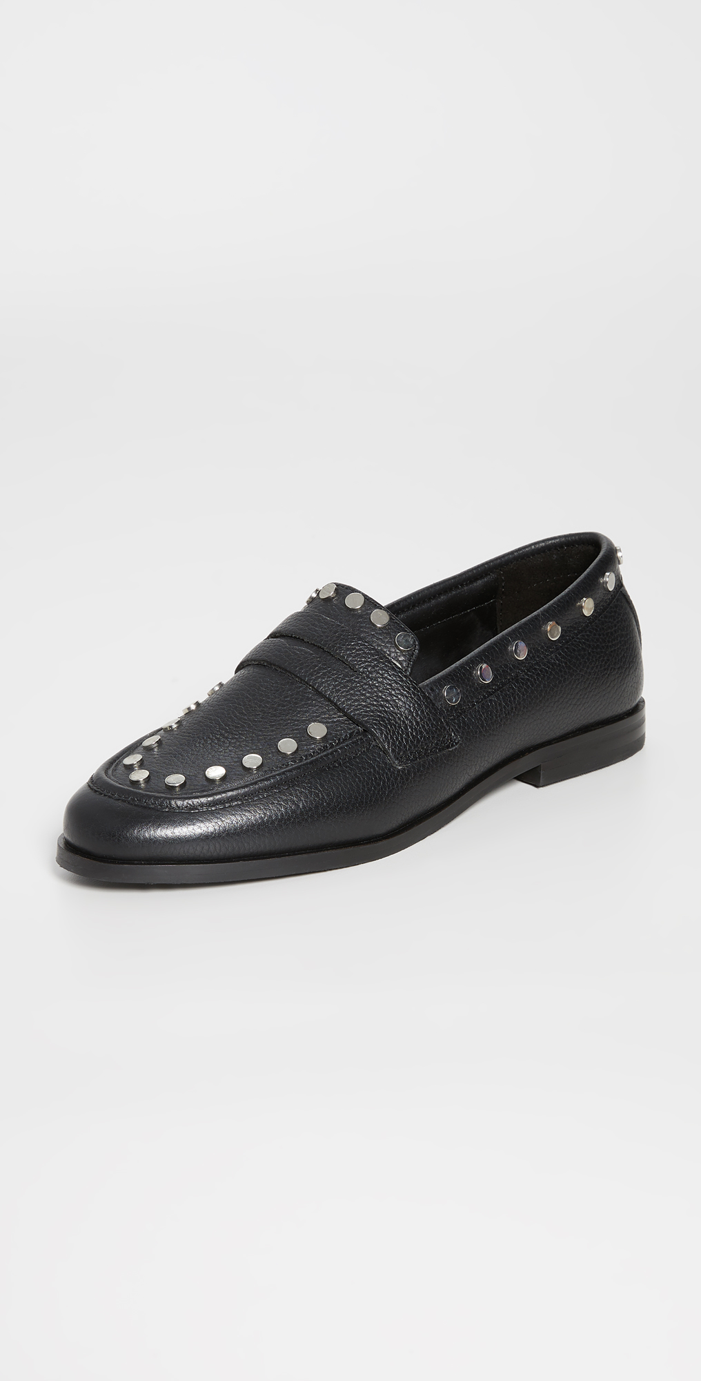 steve madden studded loafers