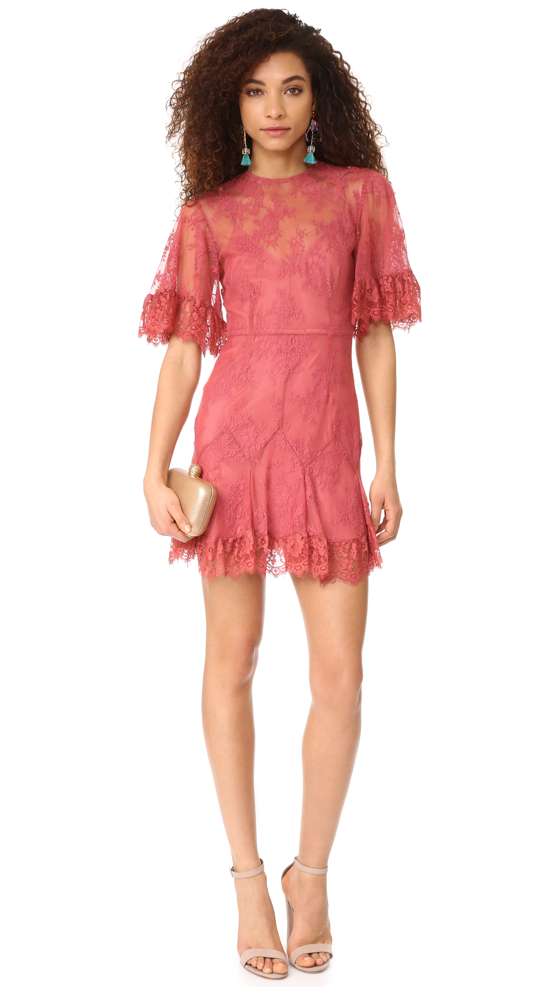 talulah blind love midi dress