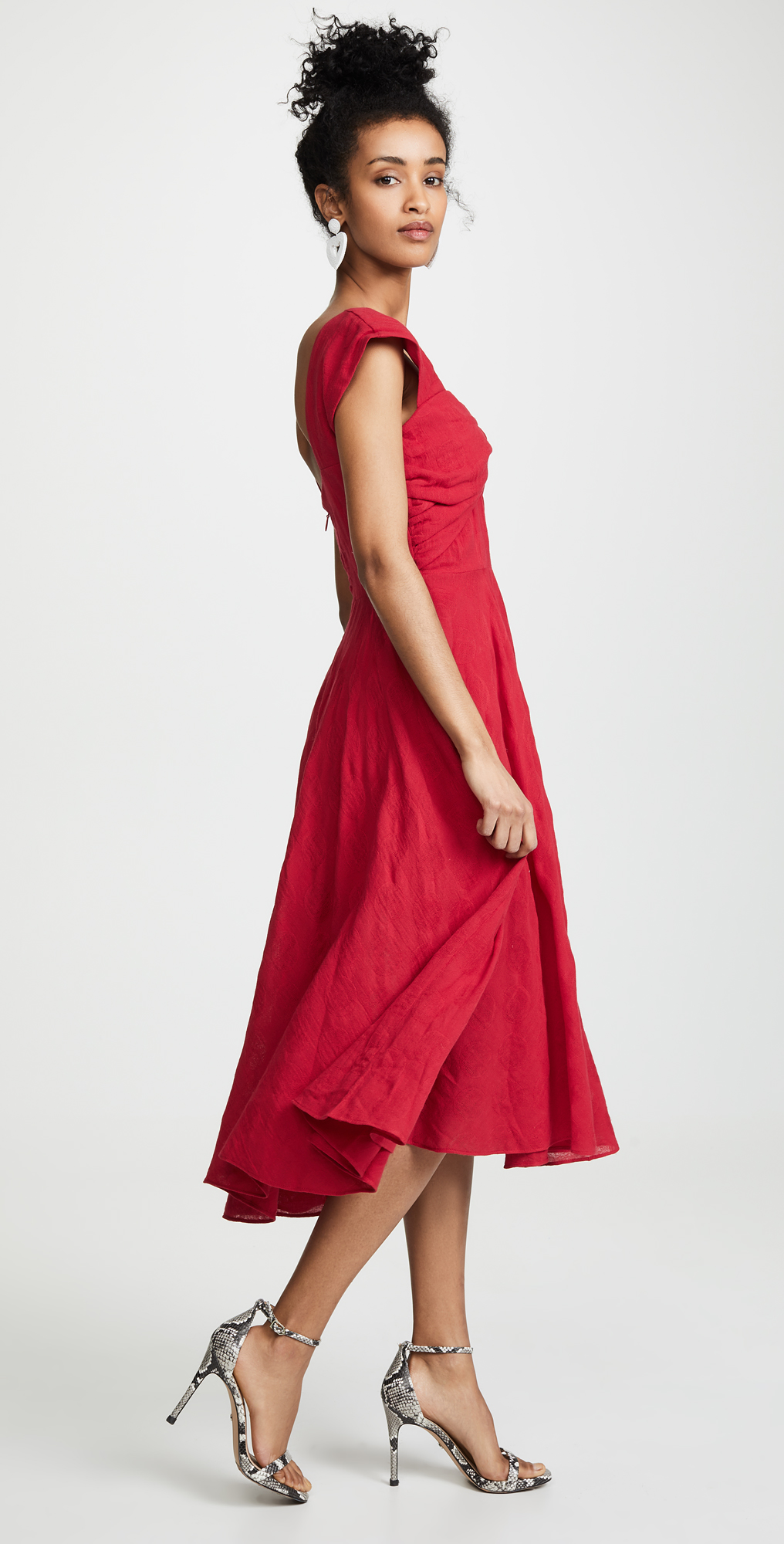 talulah red sea midi dress