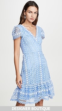 Temperley London - Bamboo Lace Mini Dress