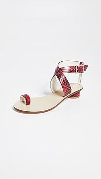 Tibi - Hanson Toe Ring Sandals