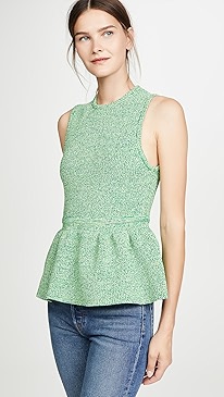 Tibi - Peplum Pullover