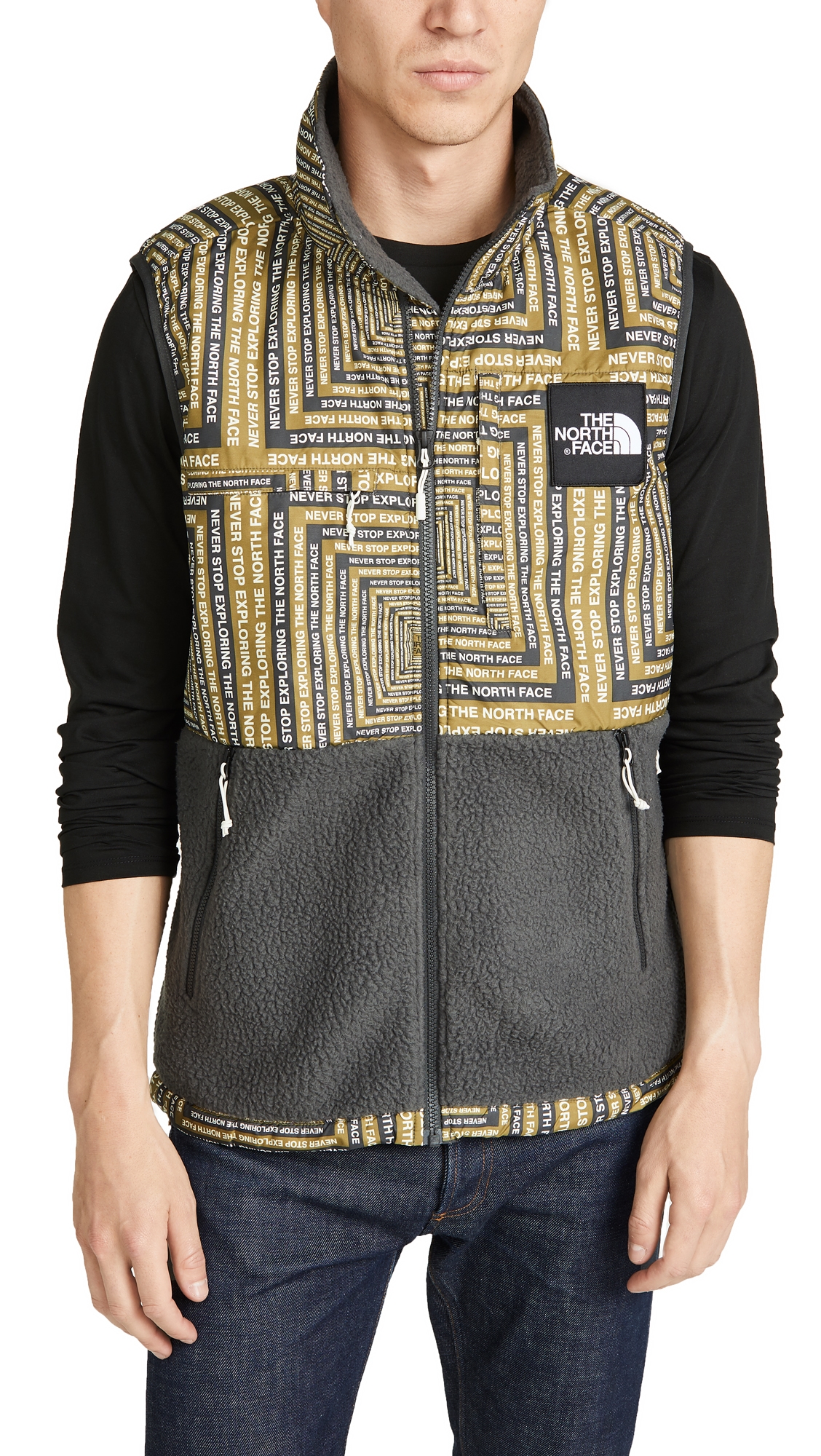 north face lcd print