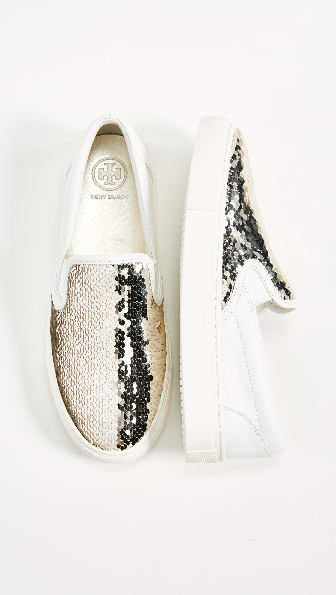 tory burch carter glitter sneaker