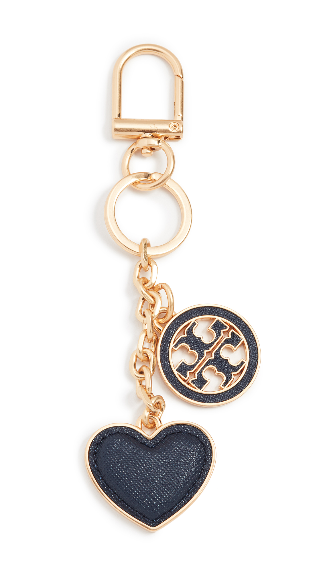 Tory burch logo keychain clearance