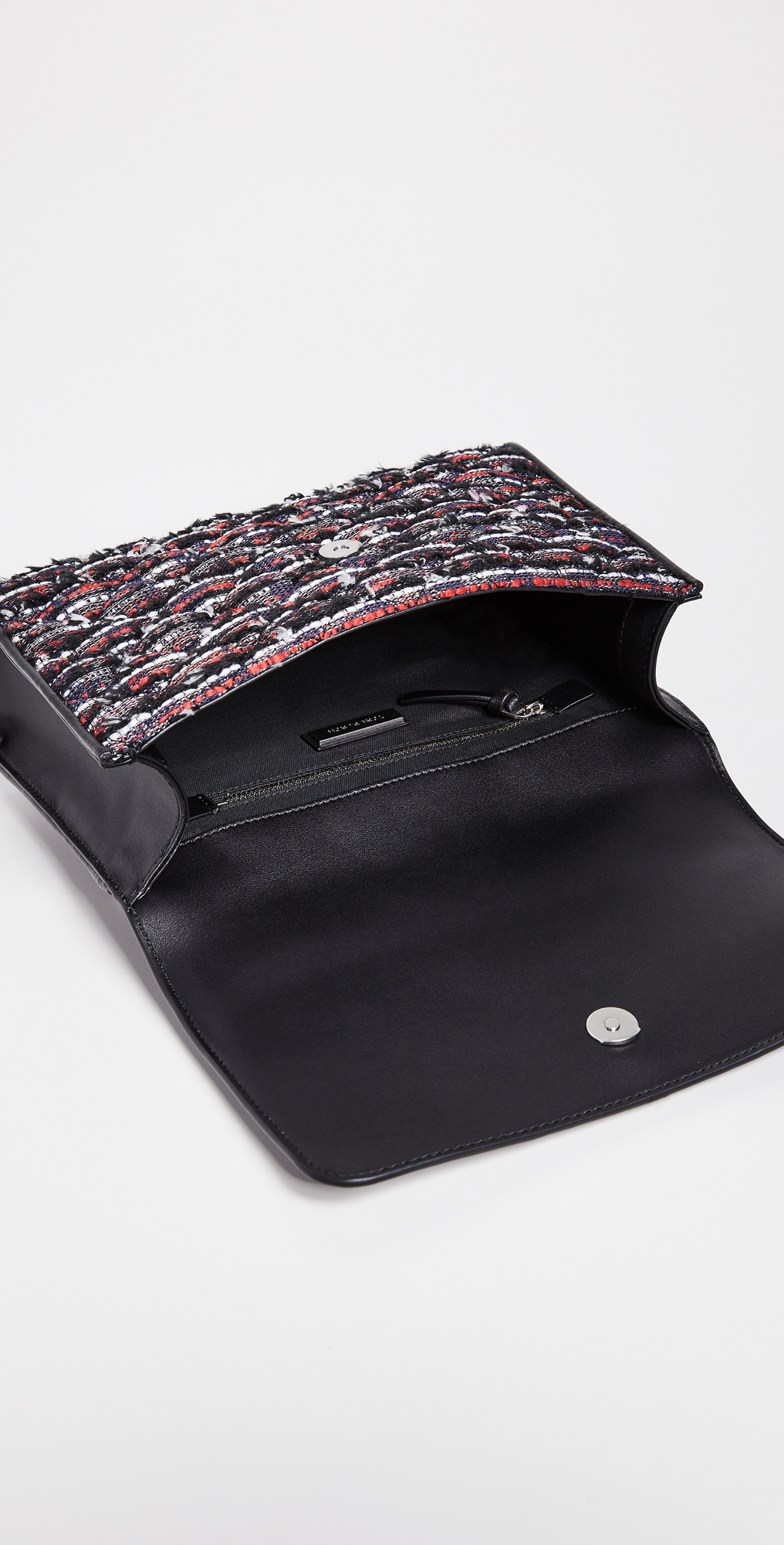 tory burch fleming tweed convertible shoulder bag