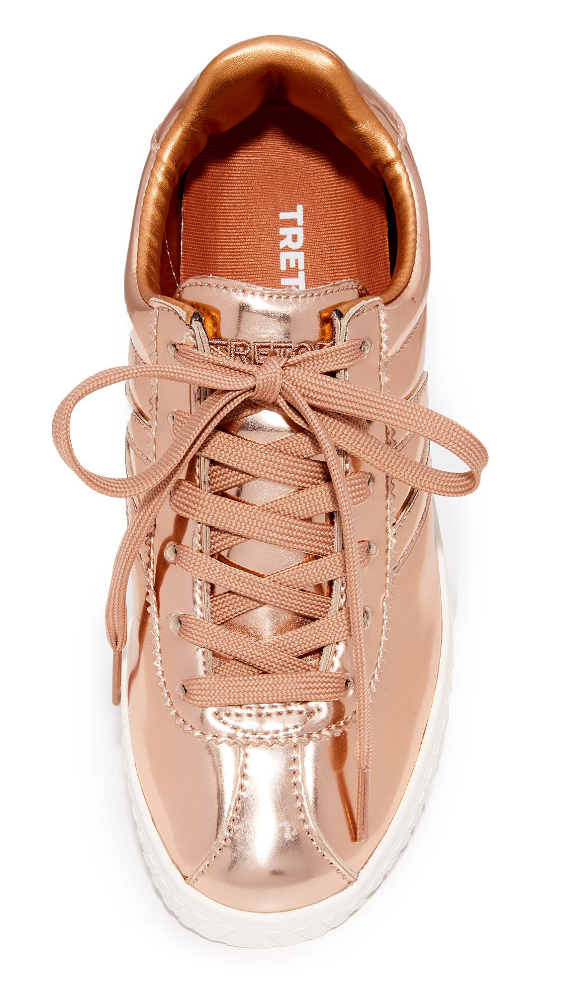 tretorn metallic sneakers