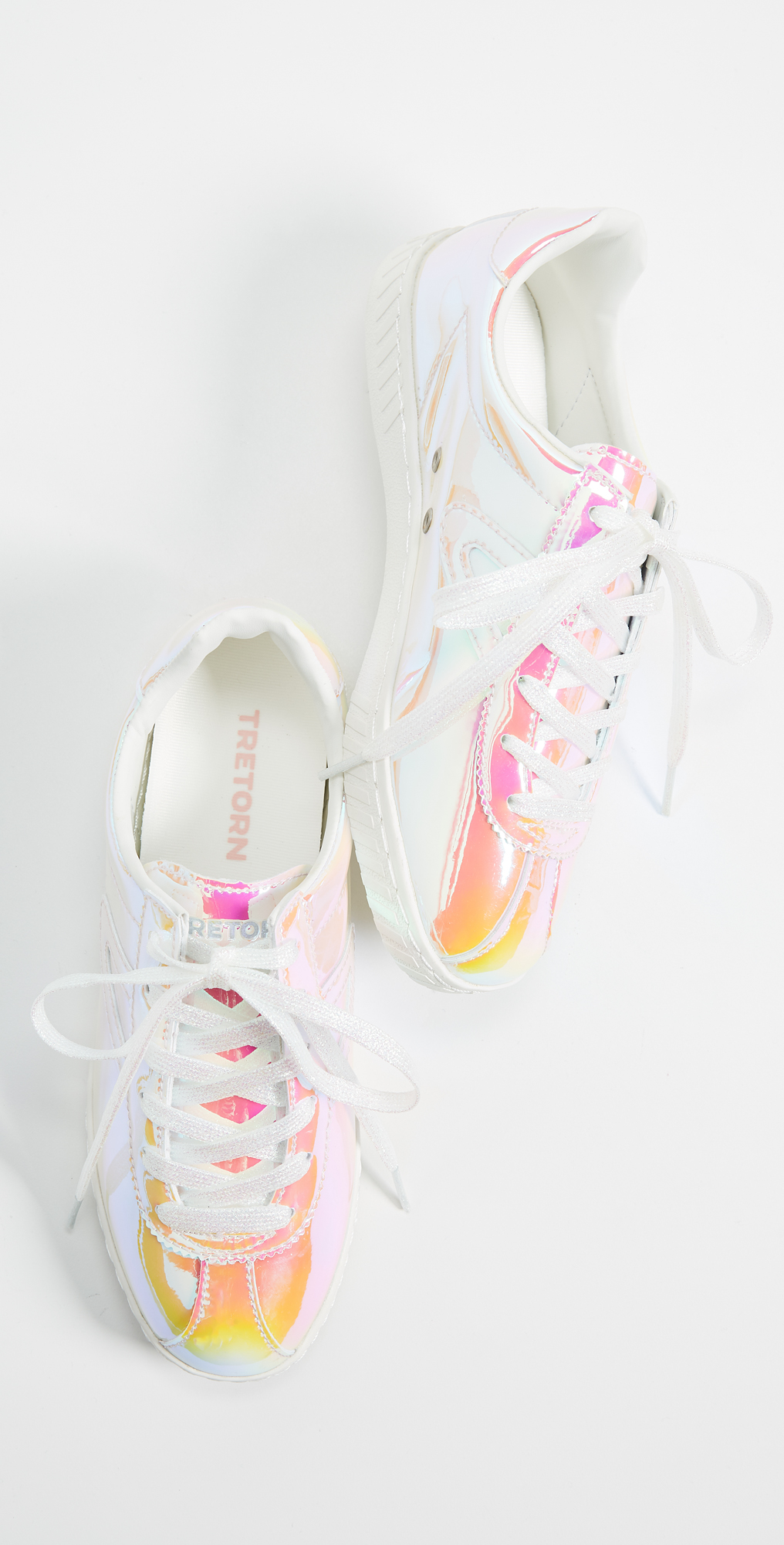 tretorn iridescent sneakers