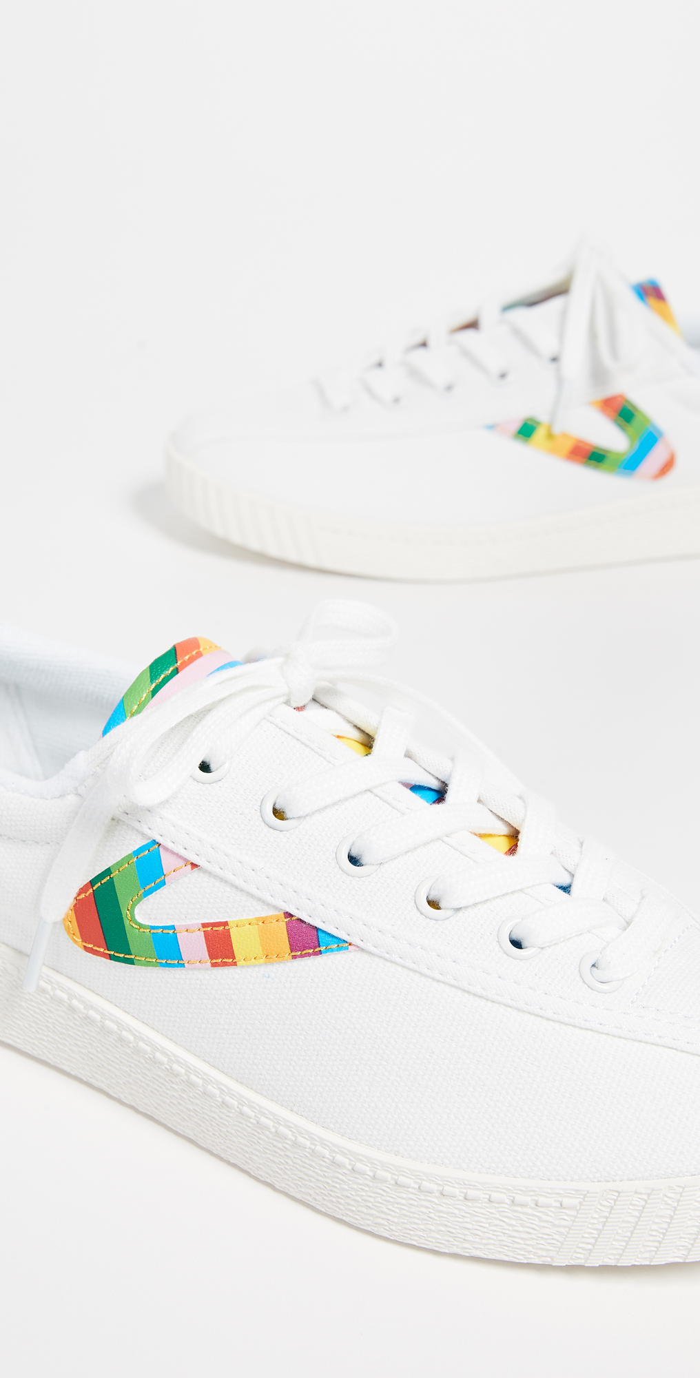 tretorn rainbow sneakers