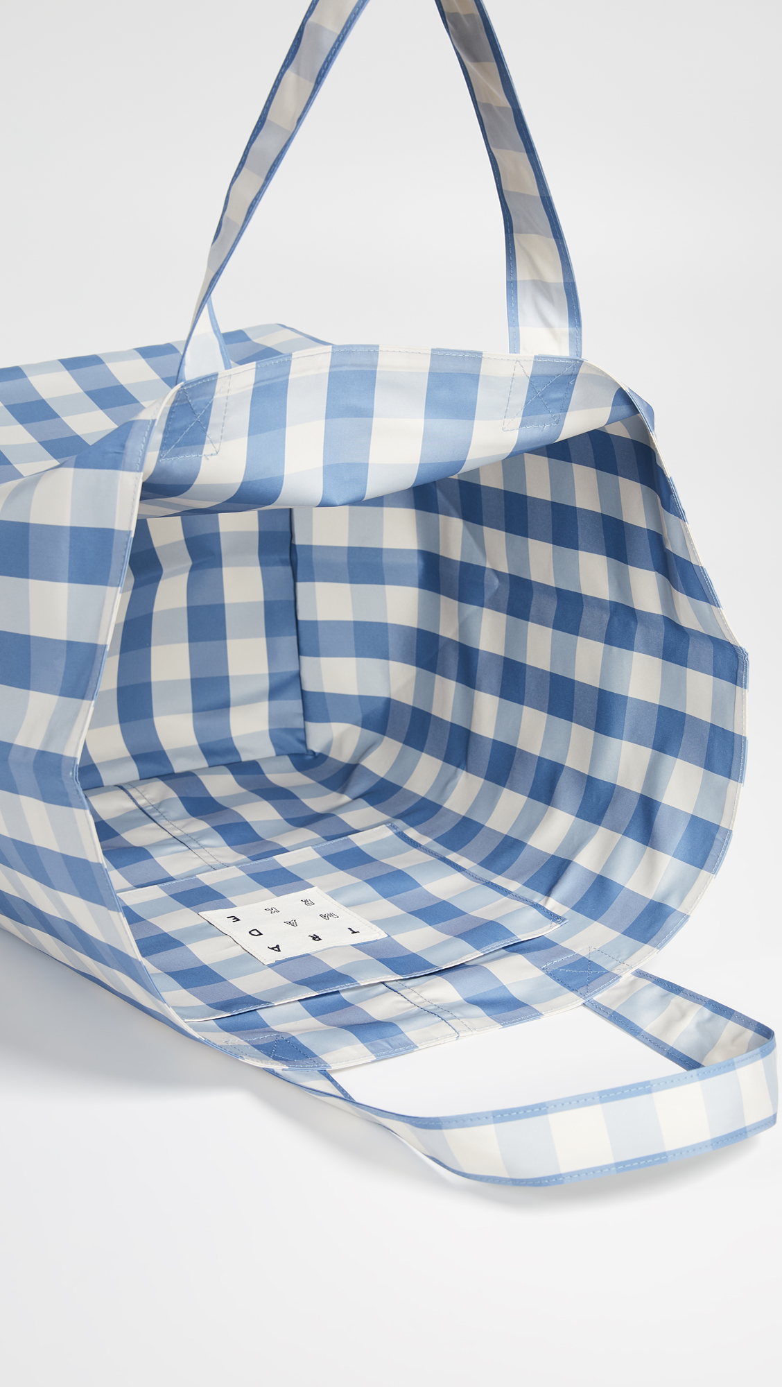 trademark gingham bag