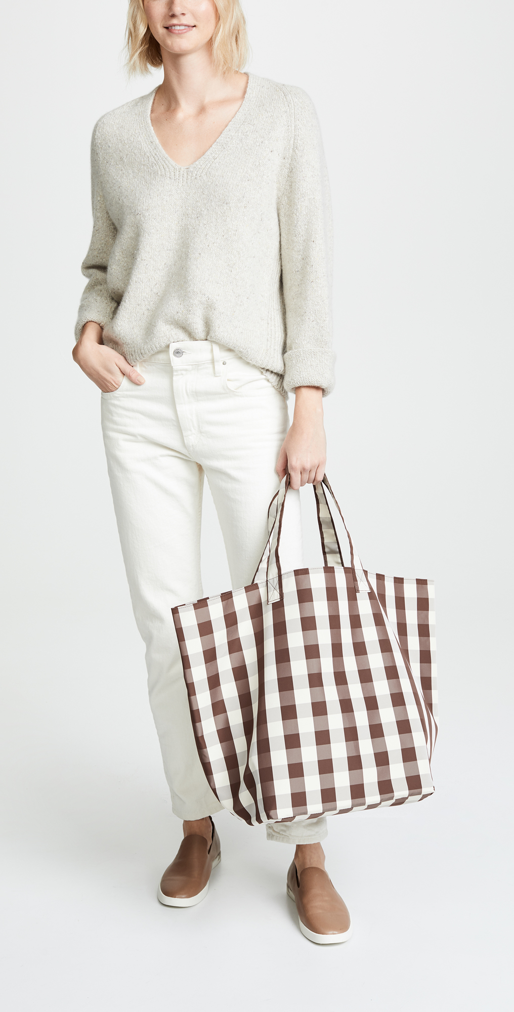 trademark gingham bag