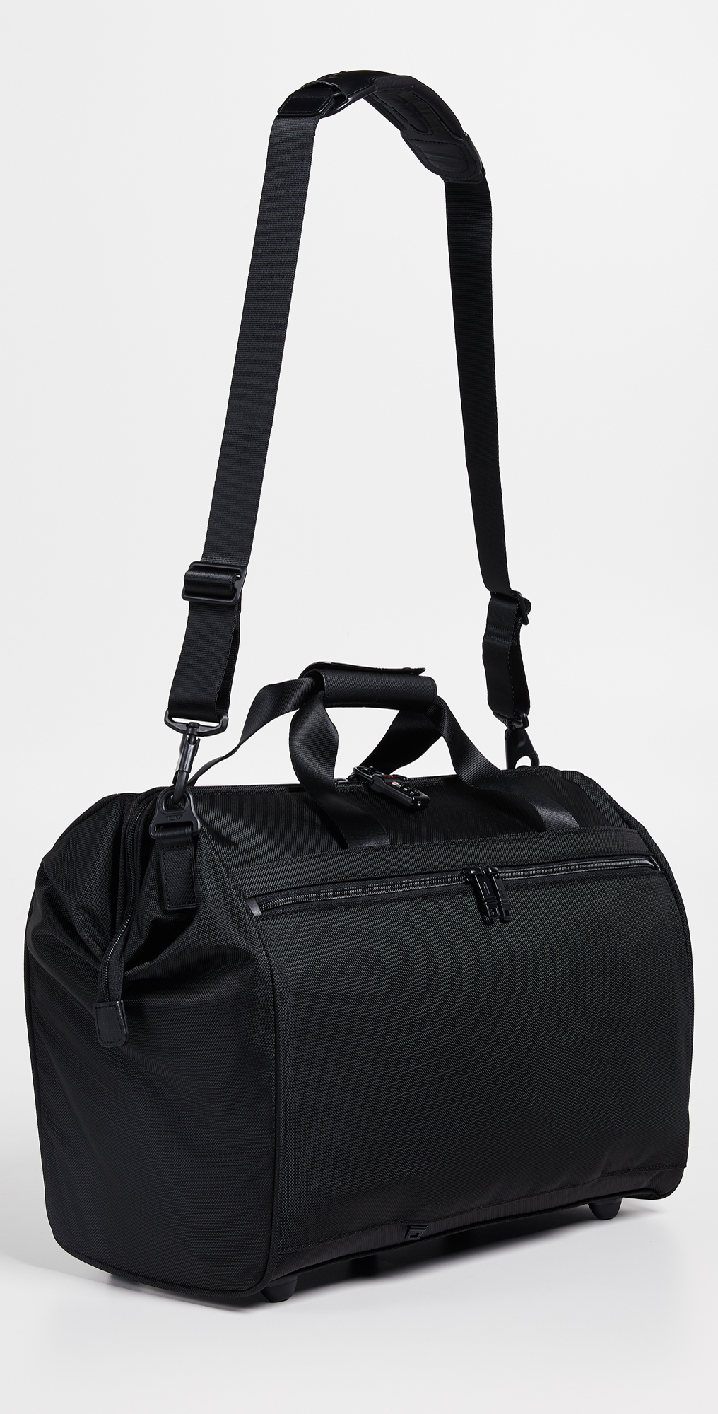 tumi framed duffel