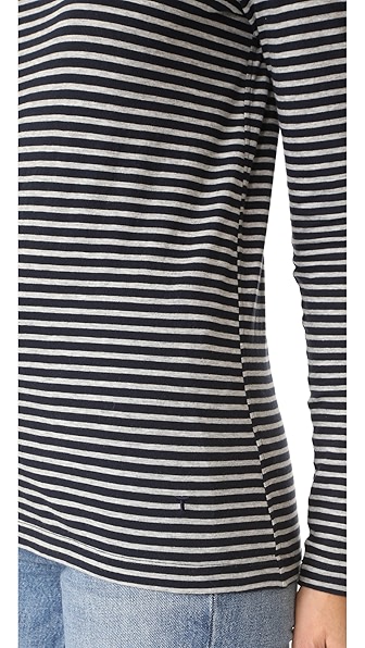 ALEXANDER WANG T LONG SLEEVE CREW NECK TEE