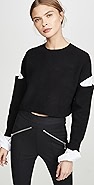 alexanderwang.t Cropped Pullover Oxford Shirt