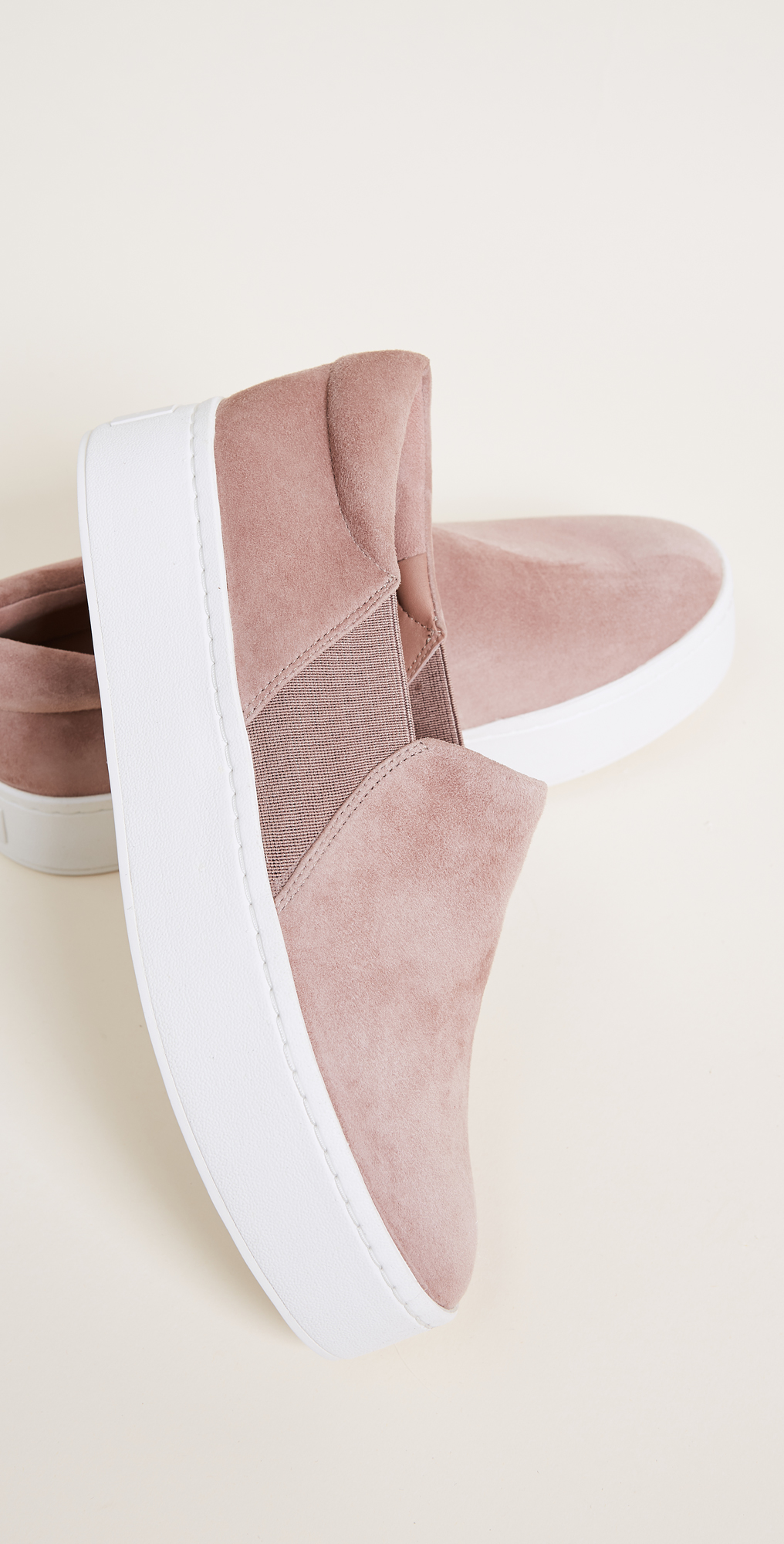 vince warren platform slip on sneakers