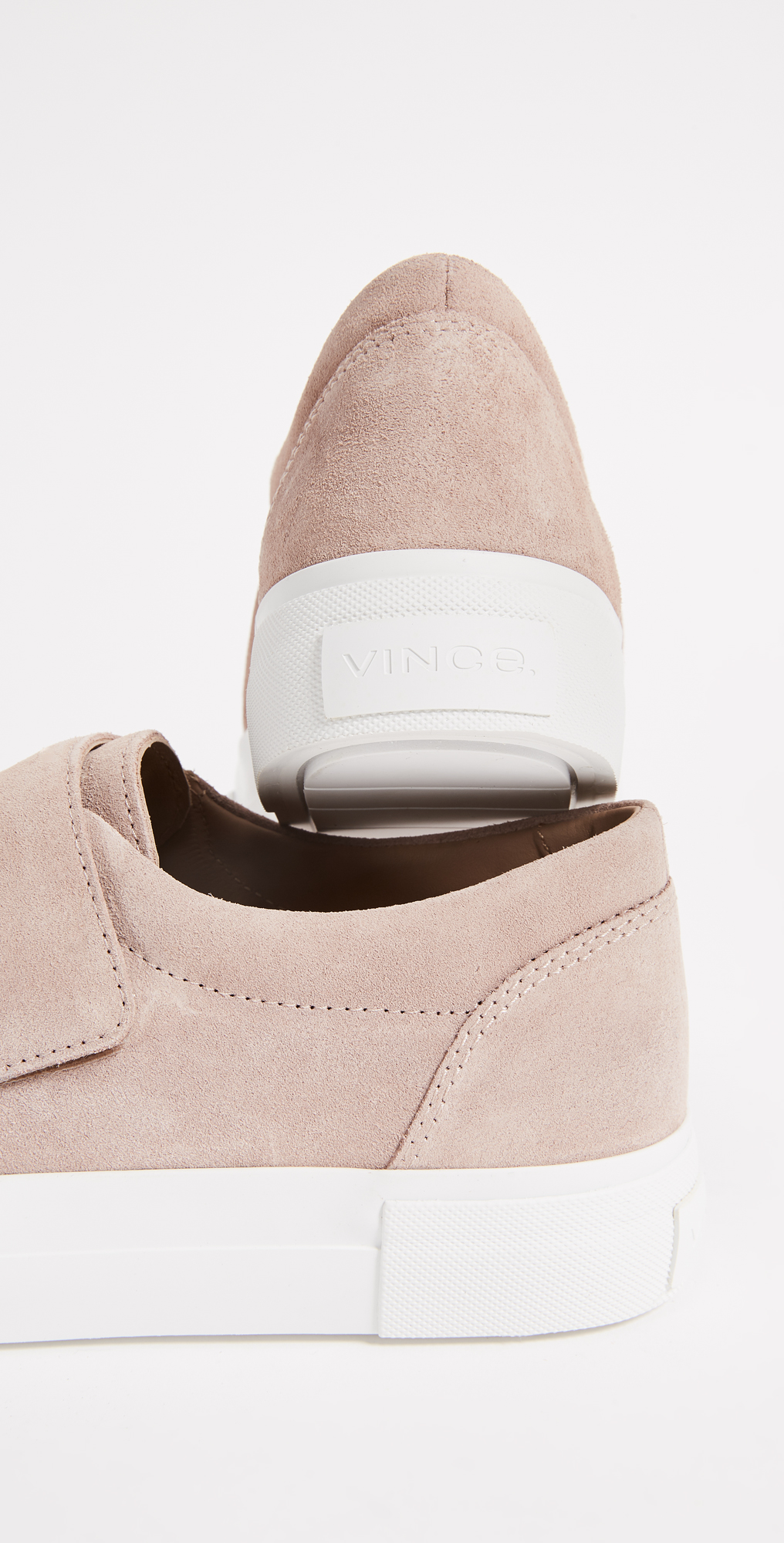 vince cage suede sneakers