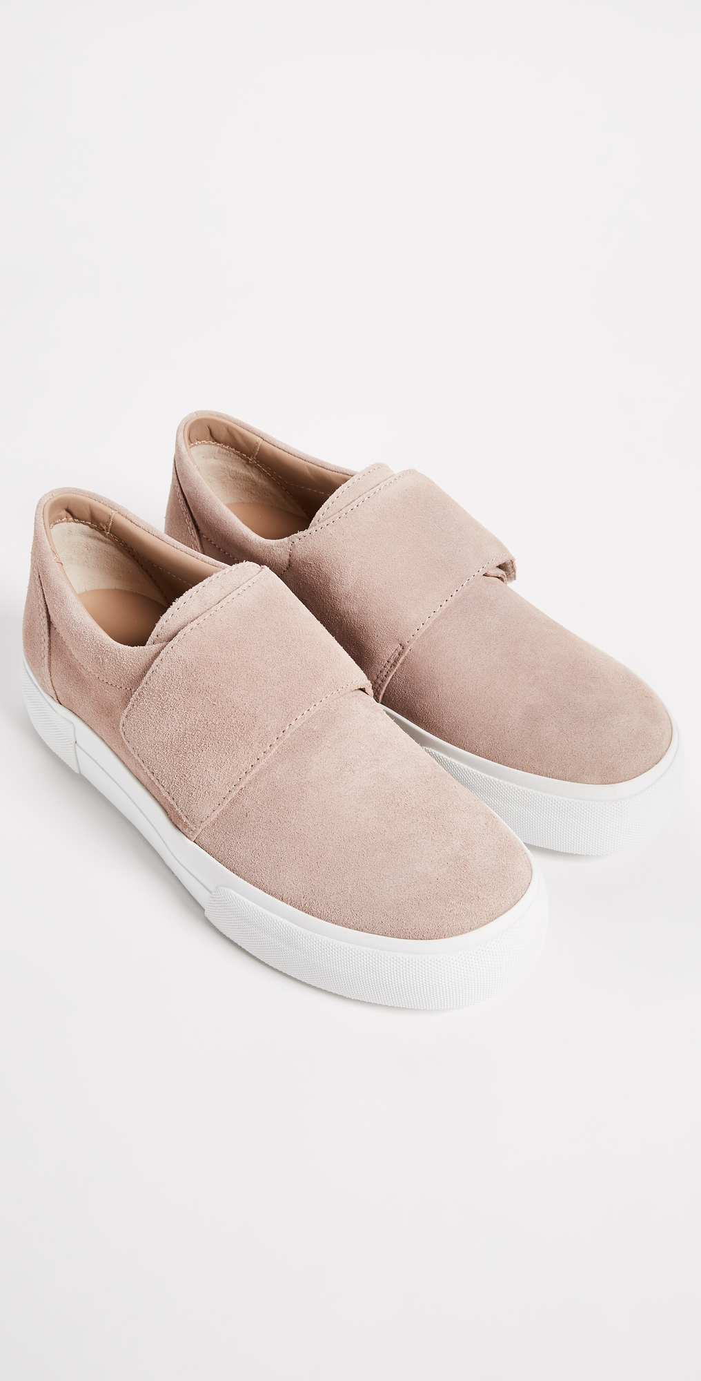 vince cage suede sneakers