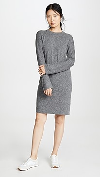 Vince - Wool Raglan Crew Dress
