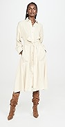Vince Belted Shirt Dress