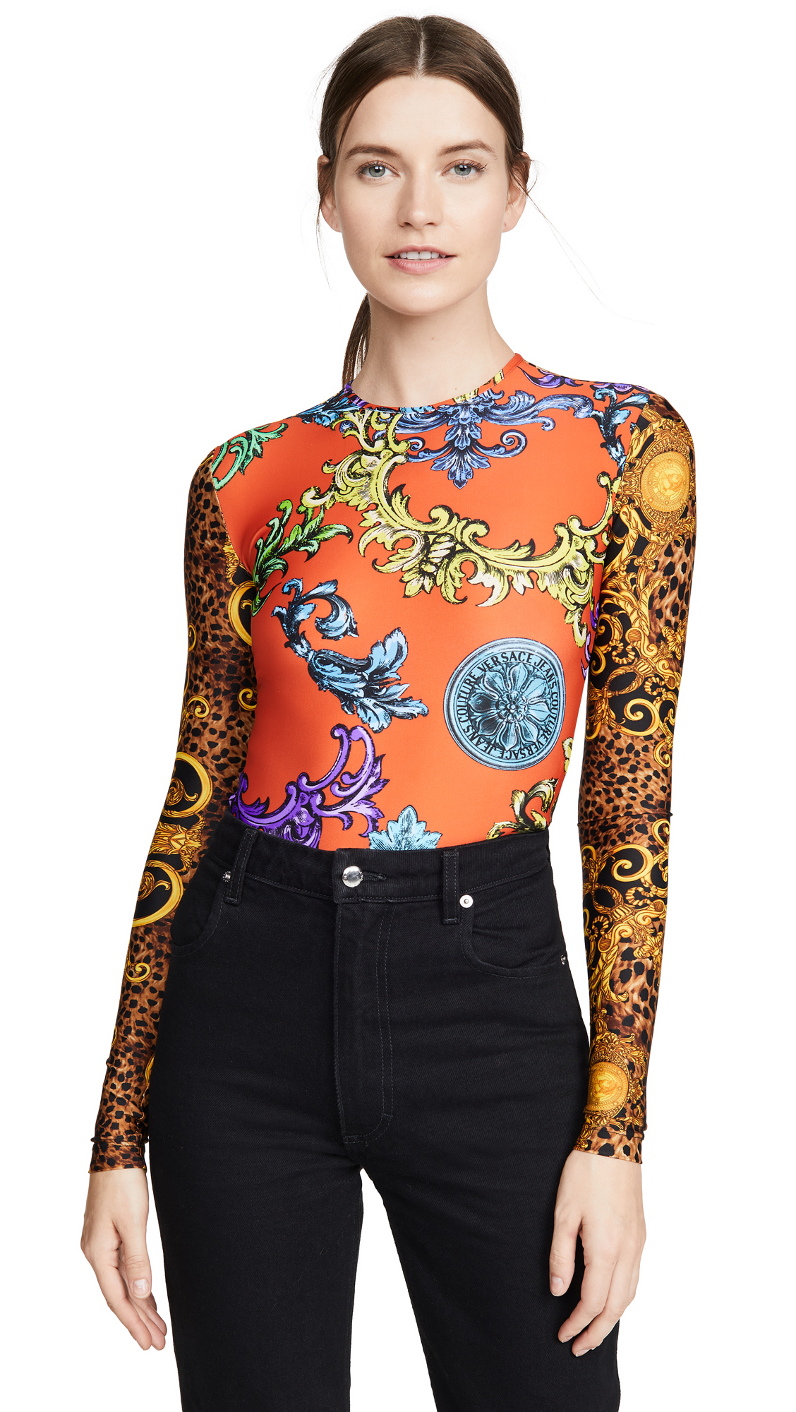 versace jeans couture bodysuit