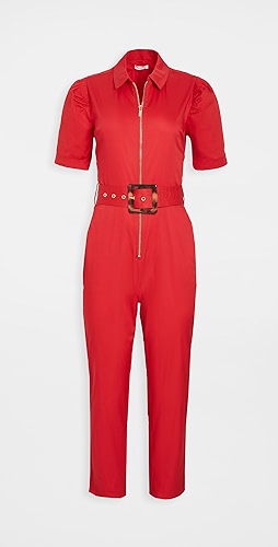 cute red jumpsuits