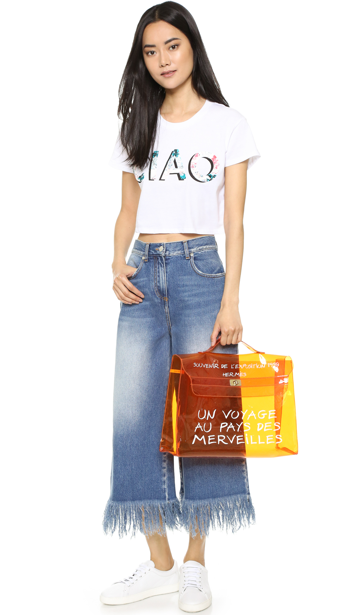 hermes clear vinyl kelly bag