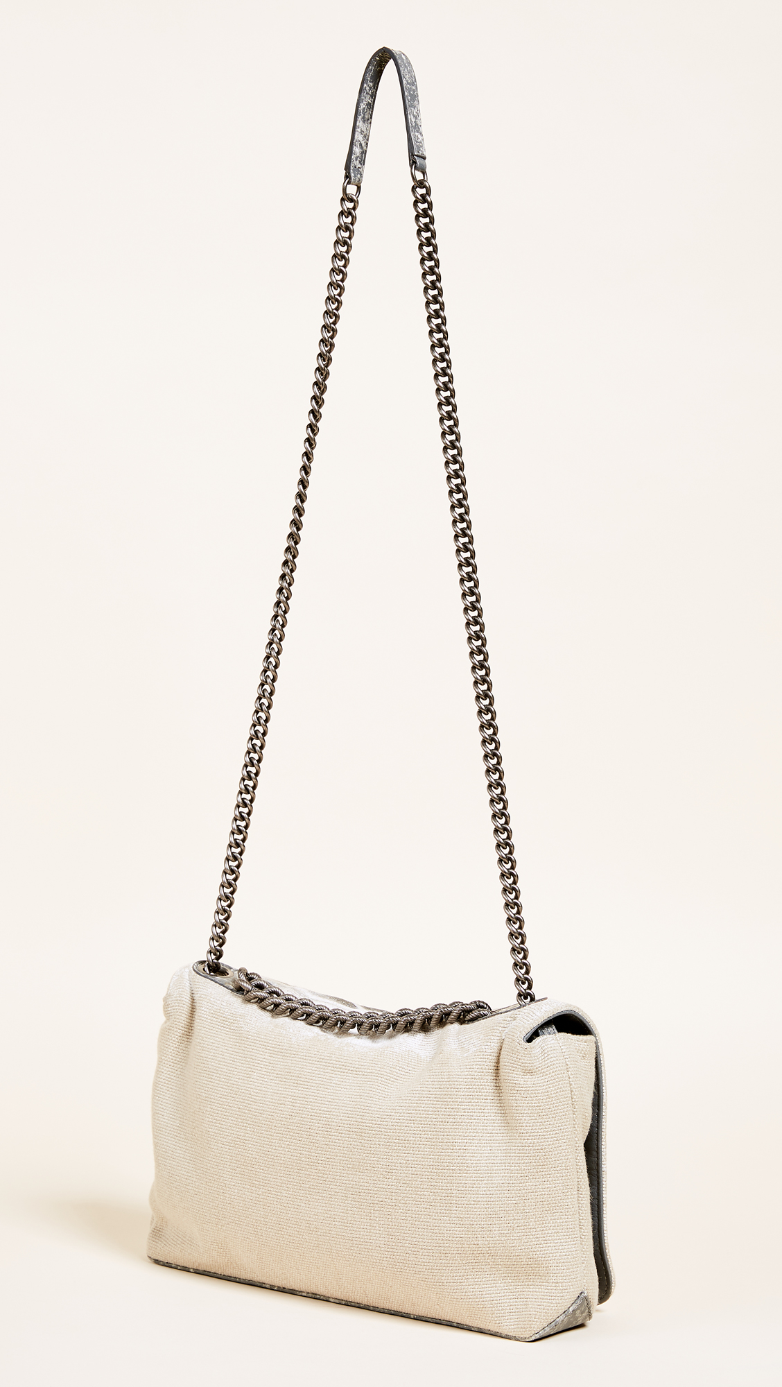 What Goes Around Comes Around Chanel Beige Canvas Graffiti Boy Bag Previously Owned Shopbop