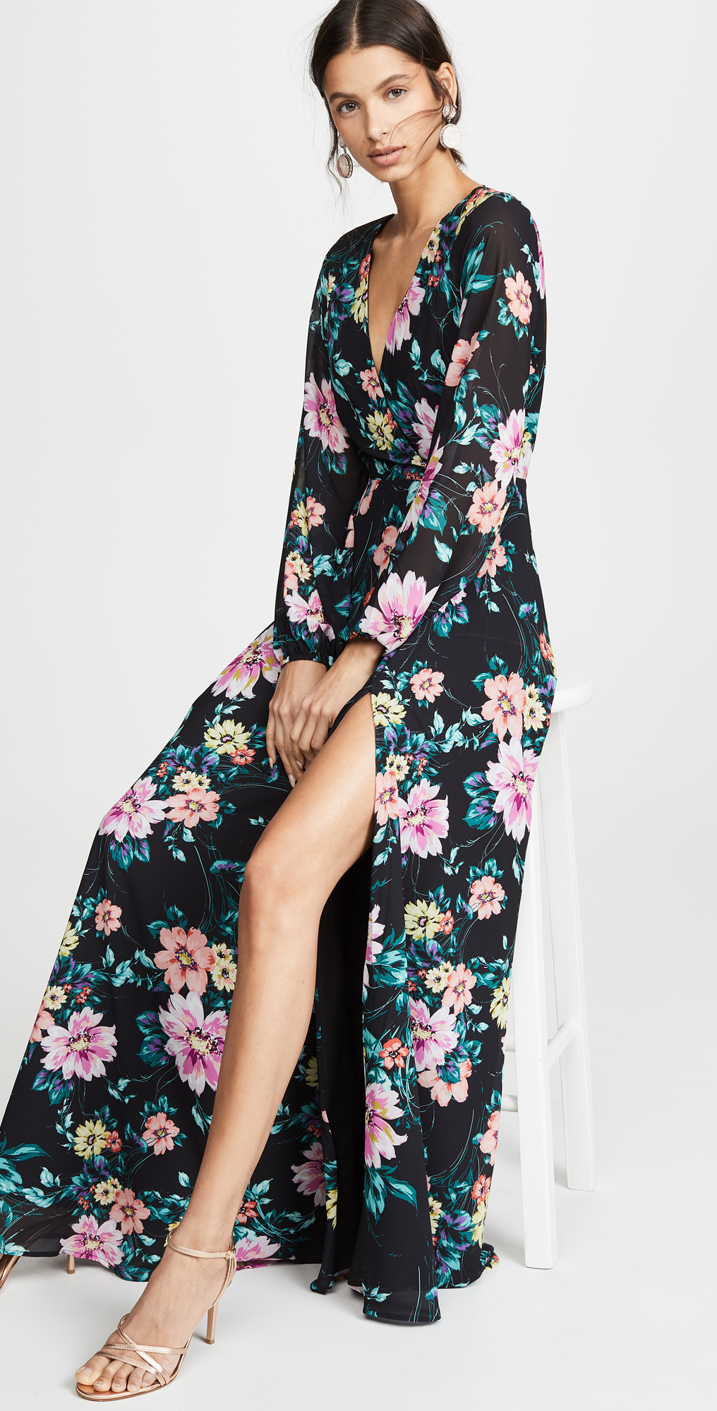 Yumi kim wild rose maxi dress clearance