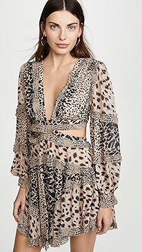 Zimmermann - Allia Cutout Short Dress