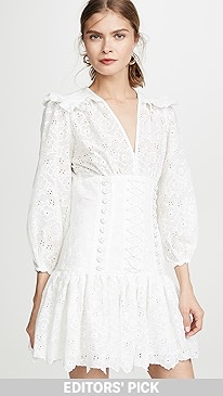 Zimmermann - Honour Corset Lace Dress