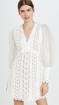 Zimmermann - Super Eight Flutter Mini Dress