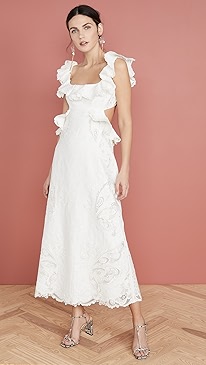 Zimmermann - Super Eight Embroidered Dress