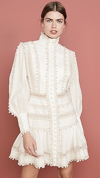 Zimmermann - Super Eight Corded Mini Dress