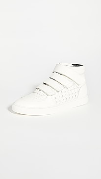 Zimmermann - High Top Velcro Strap Sneakers