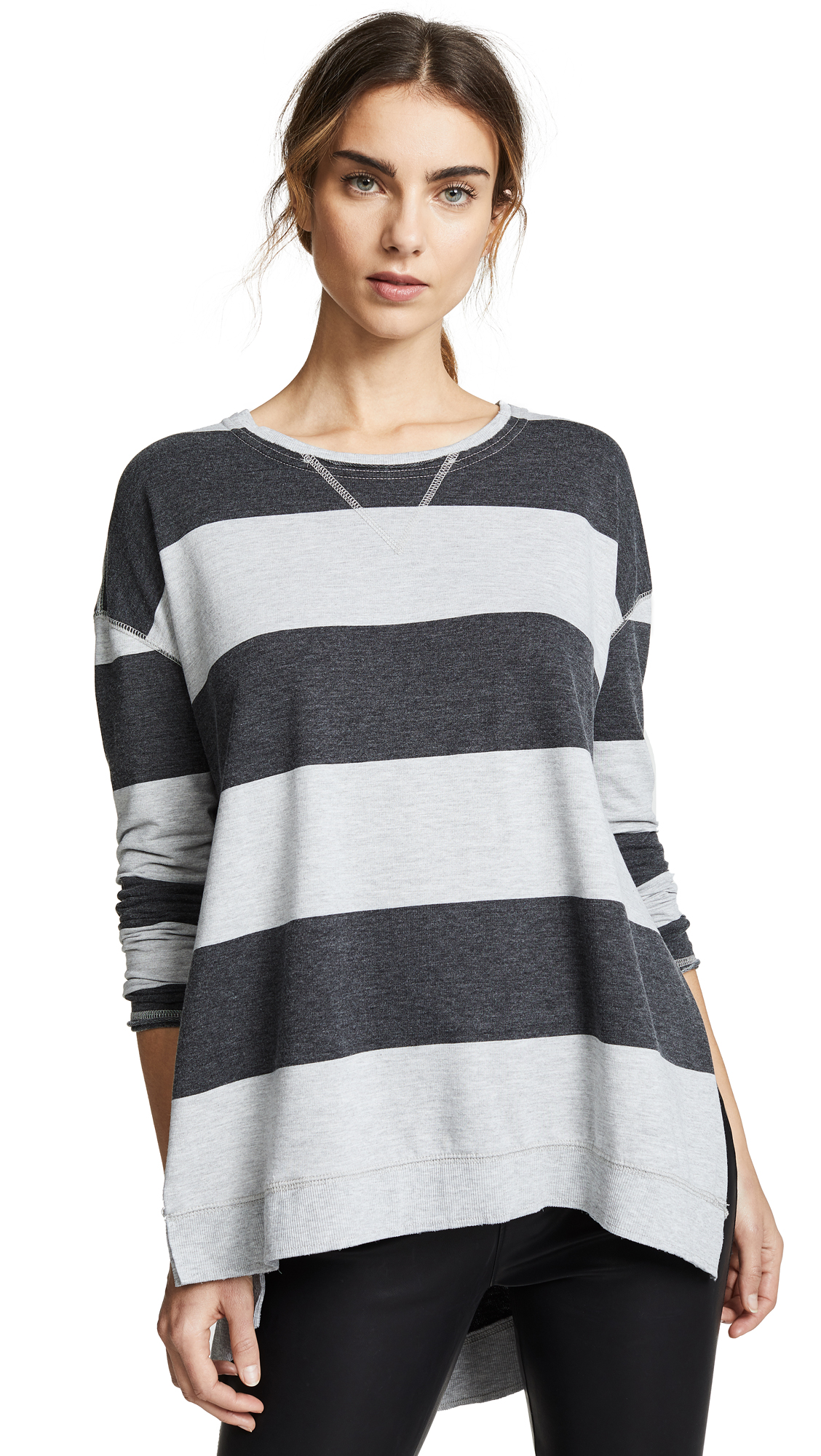 Z SUPPLY The Rugby Stripe Weekender Pullover