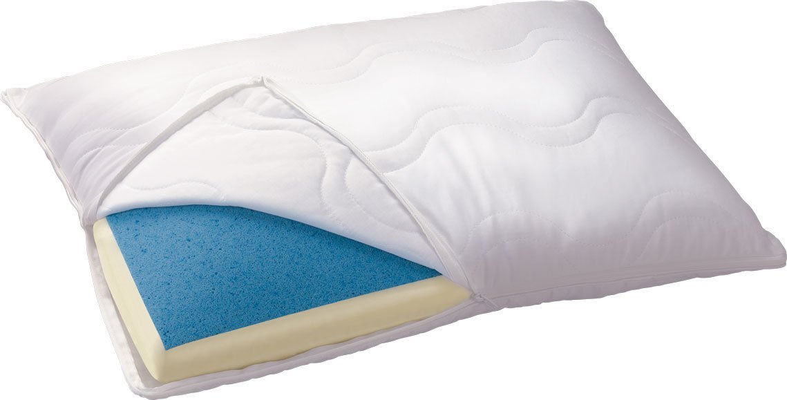 Serta Reversible GelMemory Foam Classic Pillow Home & Kitchen