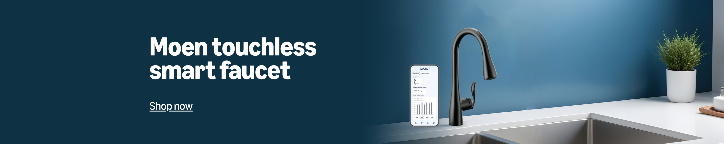 Moen touchless smart faucet