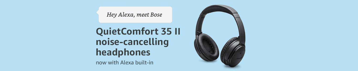Bose QuietComfort 35 II noise-cancelling headphones now with Alexa built-in