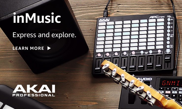 Express and explore; Akai logo