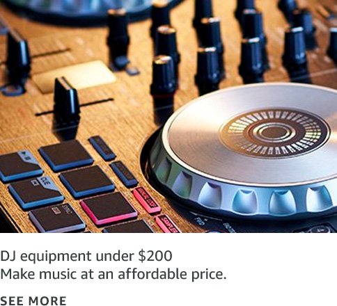 DJ Equipment under $200