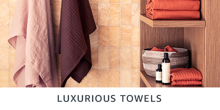Luxurious towels
