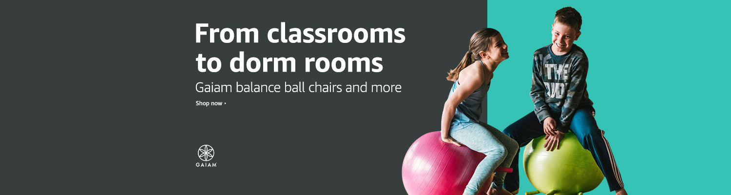 Gaiam balance ball chairs and more